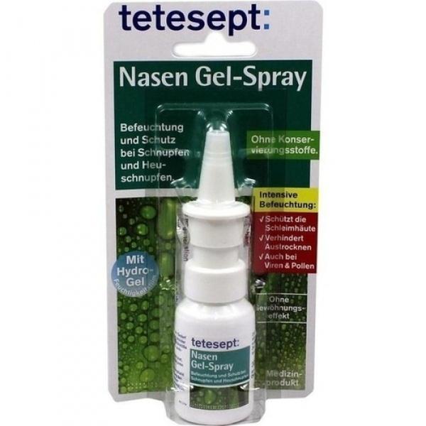 Tetesept Nasen Gel Spray Nasale confezione da 20ml