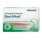 Tetesept Eucaliptolo per Naso e Mal di Testa confezione da 20 capsule