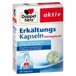 DoppelHerz Erkältungs - capsule con olio di eucaplipto - sintomi per il raffreddore - 40pz