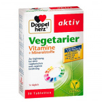 Doppelherz vegetariano vitamine e minerali attivi come integrazione in caso di diete vegetariane e vegane 30 compresse