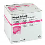 Hepa Merz Preparato per Infusione Endovenosa confezione da 25 fiale da 10 ml