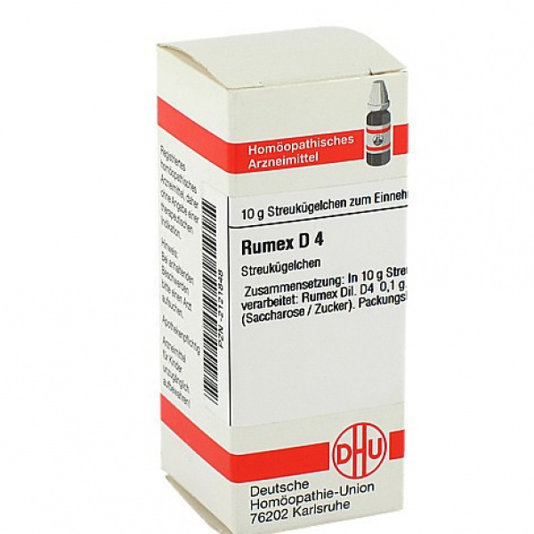 RUMEX D4 GLOBULI 10 G