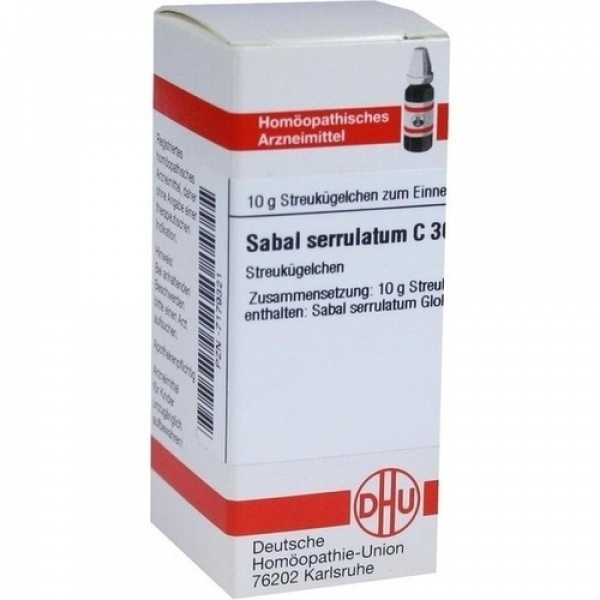 SABAL SERRULATUM C30 GLOBULI 10 G