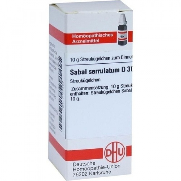 SABAL SERRULATUM D30 GLOBULI 10 G