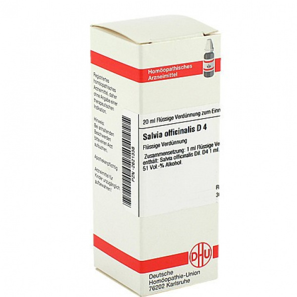 SALVIA OFFICINALIS D4 DILUIZIONE 20 ML