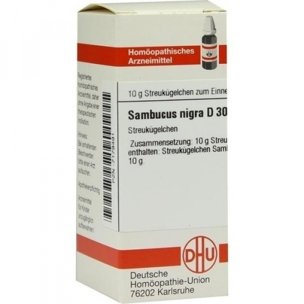 SAMBUCUS NIGRA D30 GLOBULI 10 G