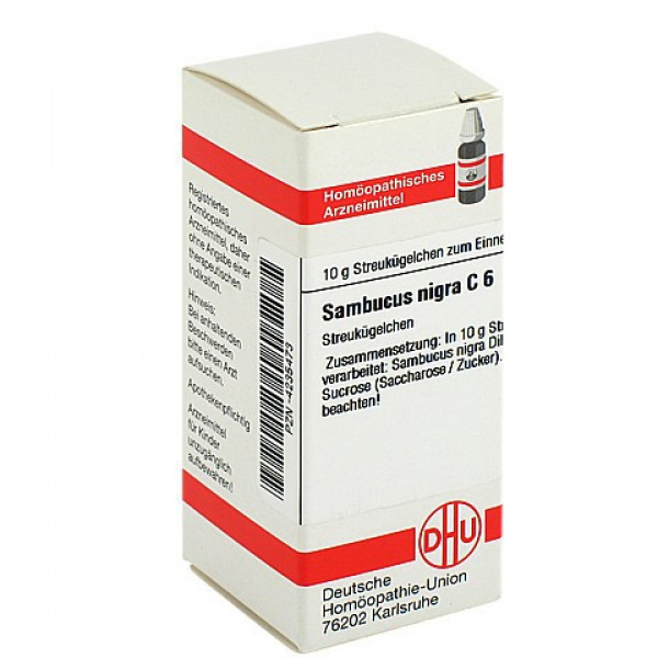 SAMBUCUS NIGRA C6 GLOBULI 10 G