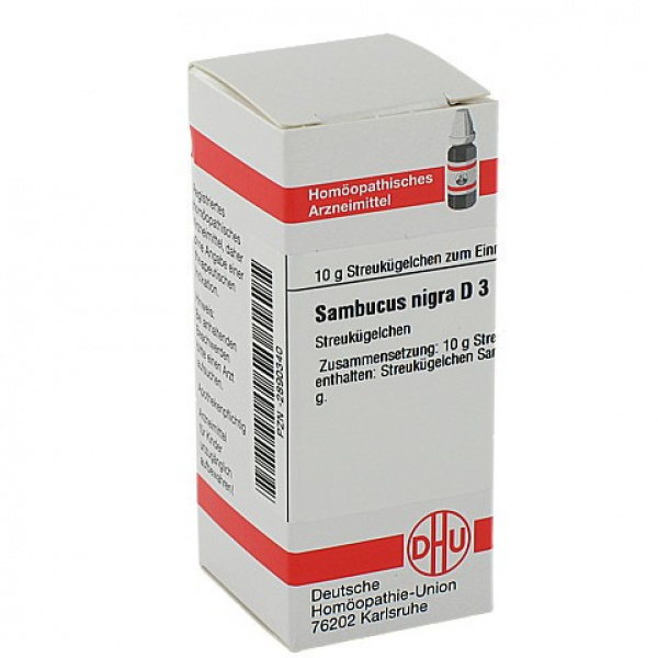 SAMBUCUS NIGRA D3 GLOBULI 10 G