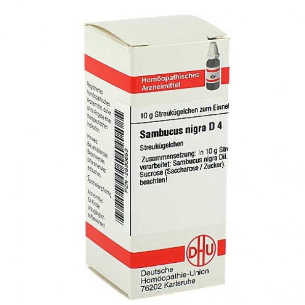 SAMBUCUS NIGRA D4 GLOBULI 10 G