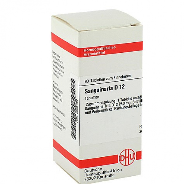 SANGUINARIA D12 80 COMPRESSE