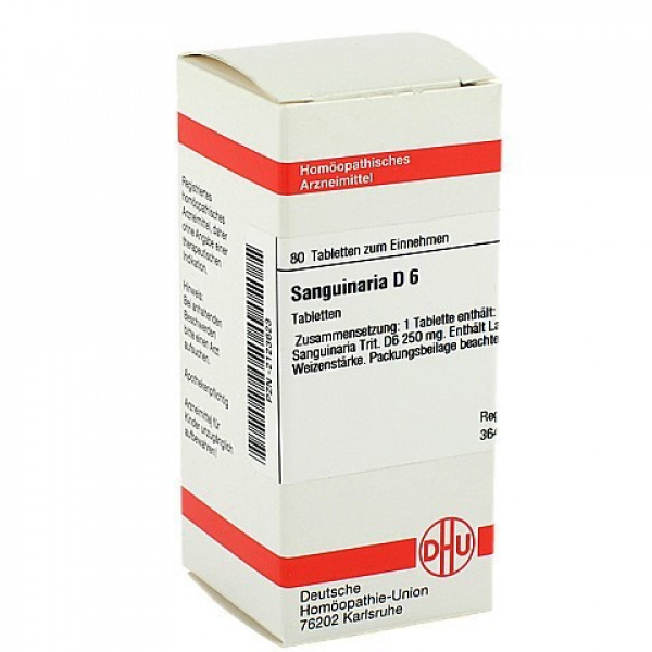 SANGUINARIA D6 80 COMPRESSE