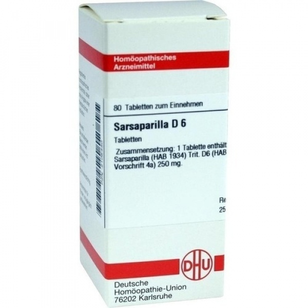 SALSAPARIGLIA D6 80 COMPRESSE