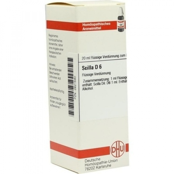 SCILLA D6 DILUIZIONE 20 ML