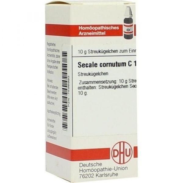 SECALE CORNUTUM C12 GLOBULI 10 G