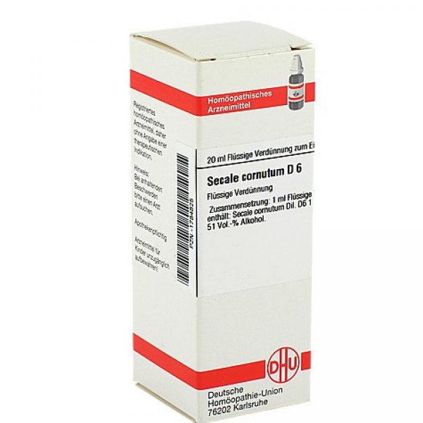 SECALE CORNUTUM D6 DILUIZIONE 20 ML