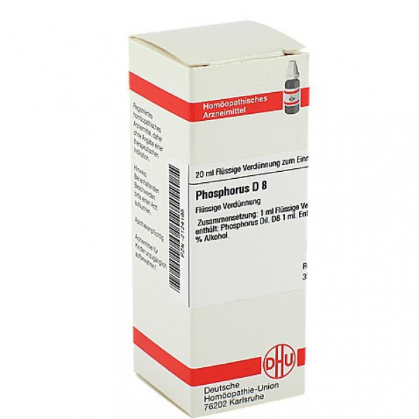PHOSPHORUS D8 DILUIZIONE 20 ML