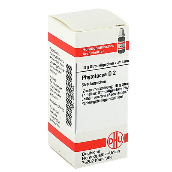 PHYTOLACCA D2 GLOBULI 10 G