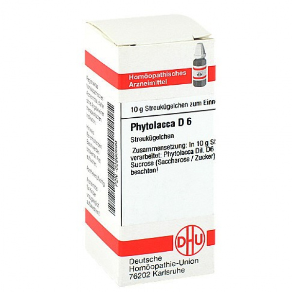 PHYTOLACCA D6 GLOBULI 10 G