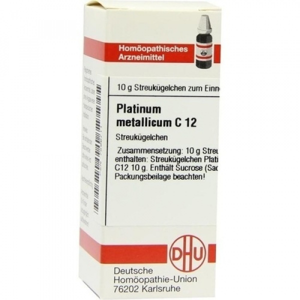 PLATINUM METALLICUM C12 GLOBULI 10 G