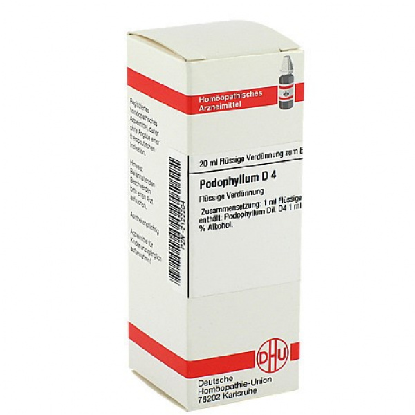 PODOPHYLLUM D4 DILUIZIONE 20 ML