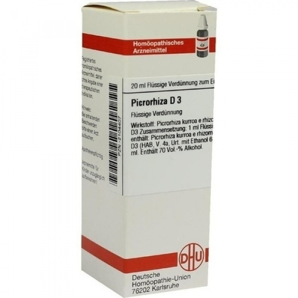 PICRORHIZA D3 DILUIZIONE 20 ML