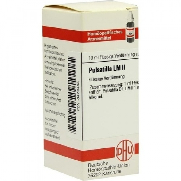 PULSATILLA LM II DILUIZIONE 10 ML
