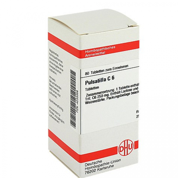 PULSATILLA C6 80 COMPRESSE