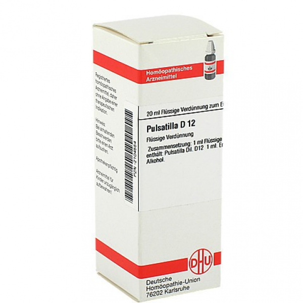 PULSATILLA D12 DILUIZIONE 20 ML