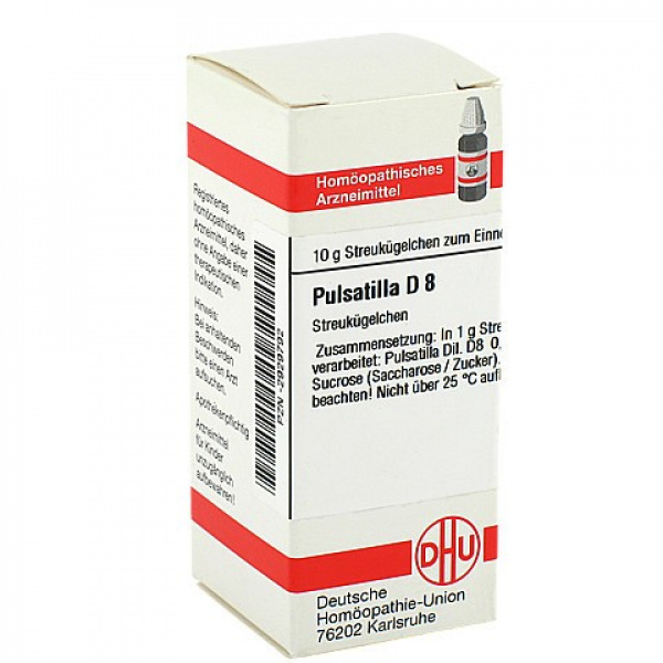 PULSATILLA D8 GLOBULI 10 G