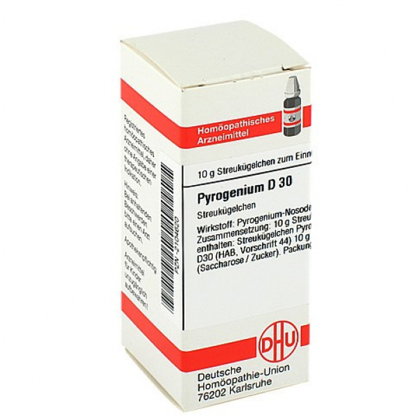 PYROGENIUM D30 GLOBULI 10 G