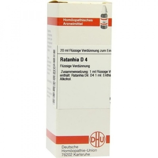 RATANHIA D4 DILUIZIONE 20 ML