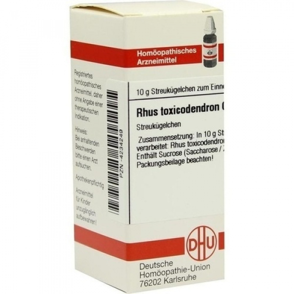 RHUS TOXICODENDRON C4 GLOBULI 10 G