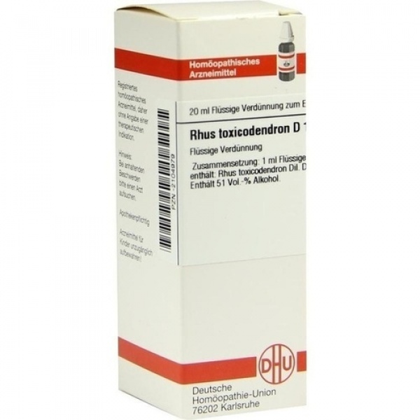 RHUS TOXICODENDRON D12  DILUIZIONE 20 ML