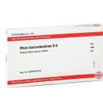 RHUS TOXICODENDRON D6 8x1 ml fiale