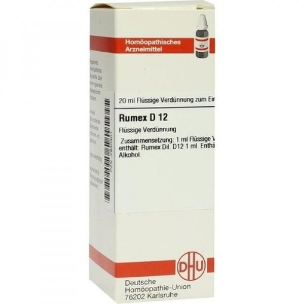 RUMEX D12 DILUIZIONE 20 ML