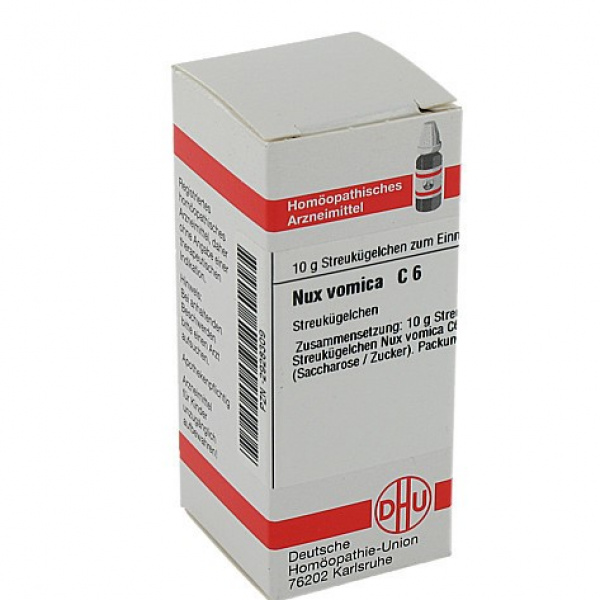 NUX VOMICA C6 GLOBULI 10 G