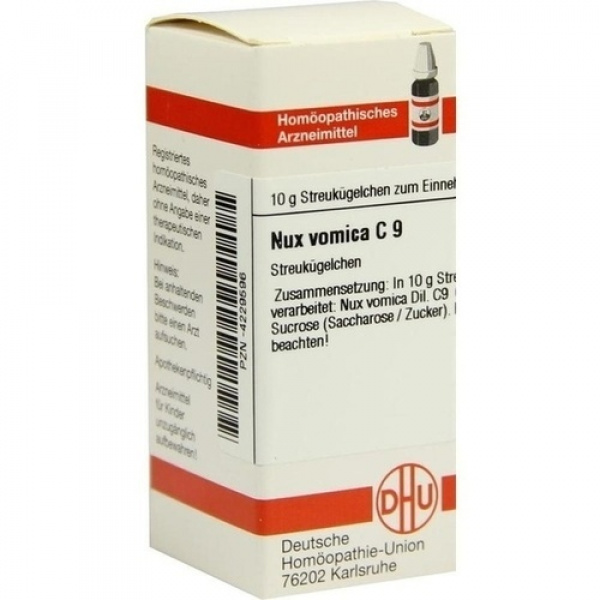 NUX VOMICA C9 GLOBULI 10 G
