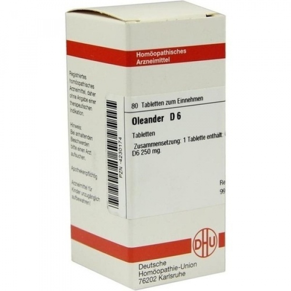 OLEANDRO D6 80 COMPRESSE