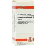 OLEUM TEREBINTHINAE D12 80 COMPRESSE