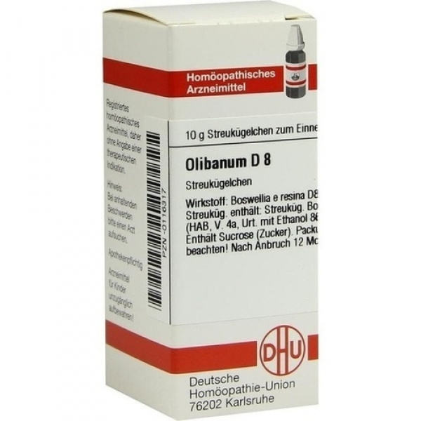 OLIBANUM D8 GLOBULI 10 G