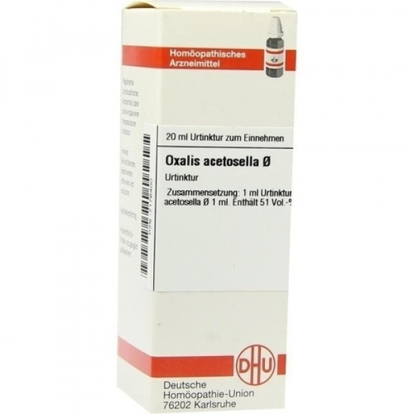 OXALIS ACETOSELLA TINTURA MADRE 20 ML