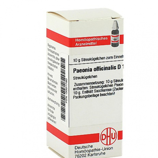 PAEONIA OFFICINALIS D12 GLOBULI 10 G