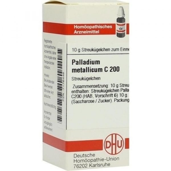 PALLADIUM METALLICUM C200 GLOBULI 10 G