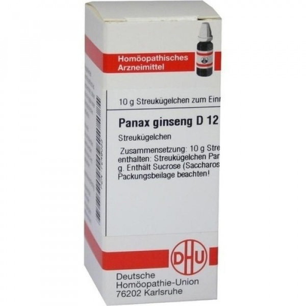 PANAX GINSENG D12 GLOBULI 10 G