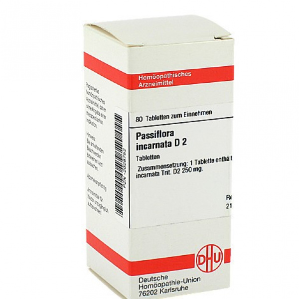 PASSIFLORA INCARNATA D2 80 COMPRESSE