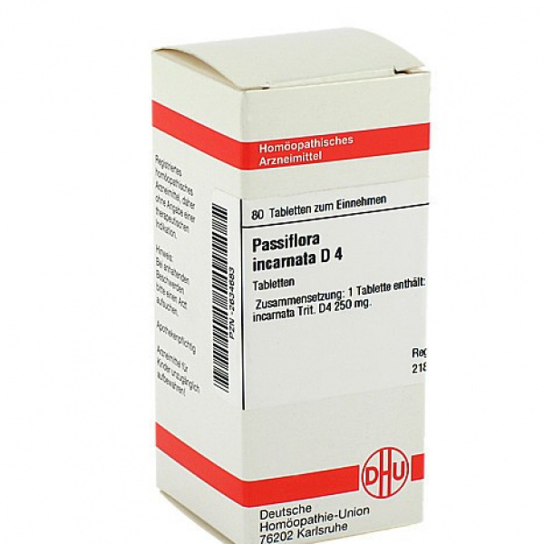 PASSIFLORA INCARNATA D4 80 COMPRESSE