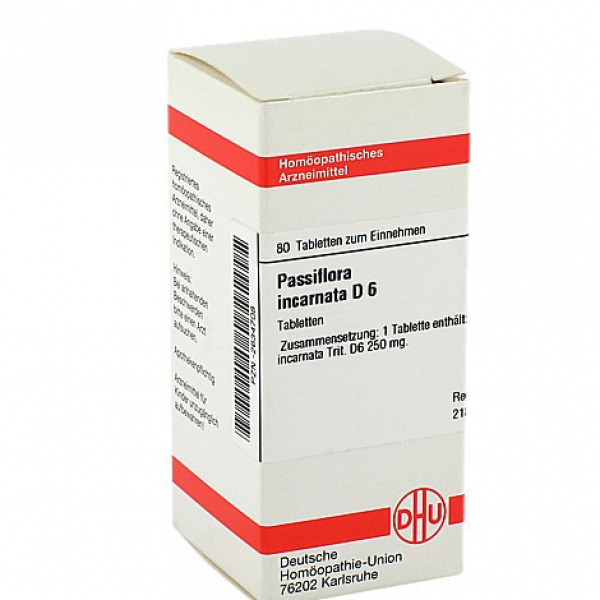 PASSIFLORA INCARNATA D6 80 COMPRESSE