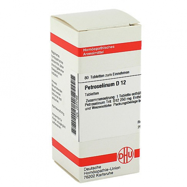 PETROSELINUM D12 80 COMPRESSE