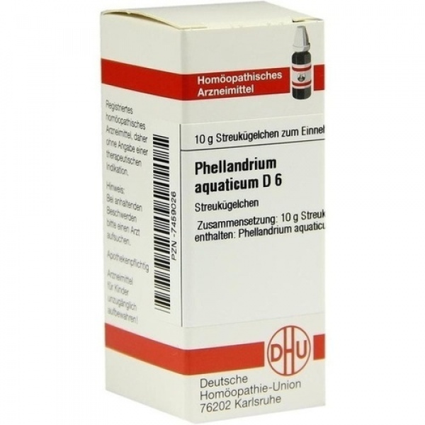 PHELLANDRIUM AQUATICUM D6 GLOBULI 10 G