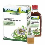 Succo di pianta medicinale naturale puro dell'erba del fiore della passione Schoenenberger 3x200 ml